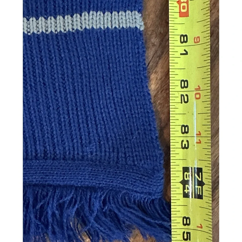 Harry Potter Ravenclaw Scarf Universal Studios Navy and Silver Gray 12